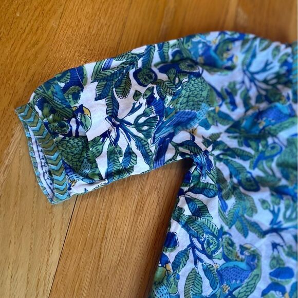 Anokhi Koki 100% Cotton, Indian Bird Blouse size 2-3 years - Picture 4 of 9